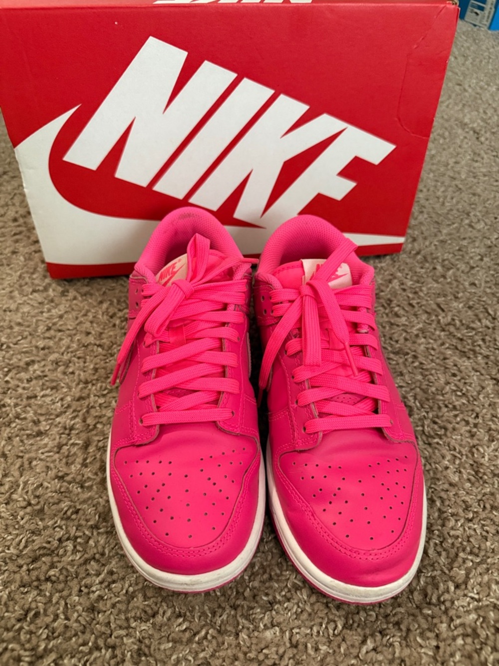 Nike Women's Pink Low-Top Sneakers